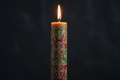 an ethiopian orthodox praying candle.
