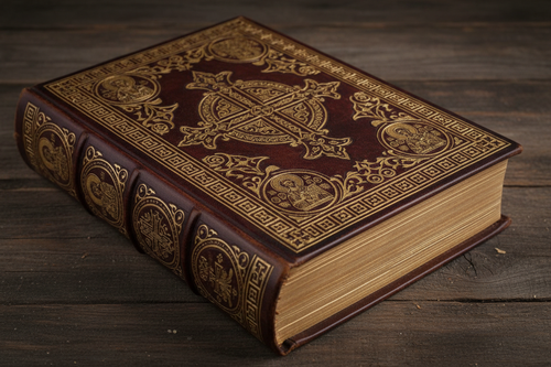 print a orthodox book. non cannonical.